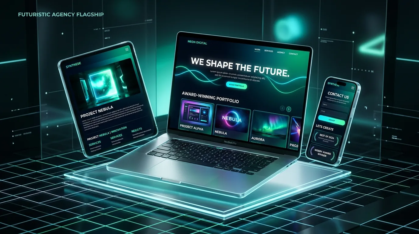 Web Showcase Mockup